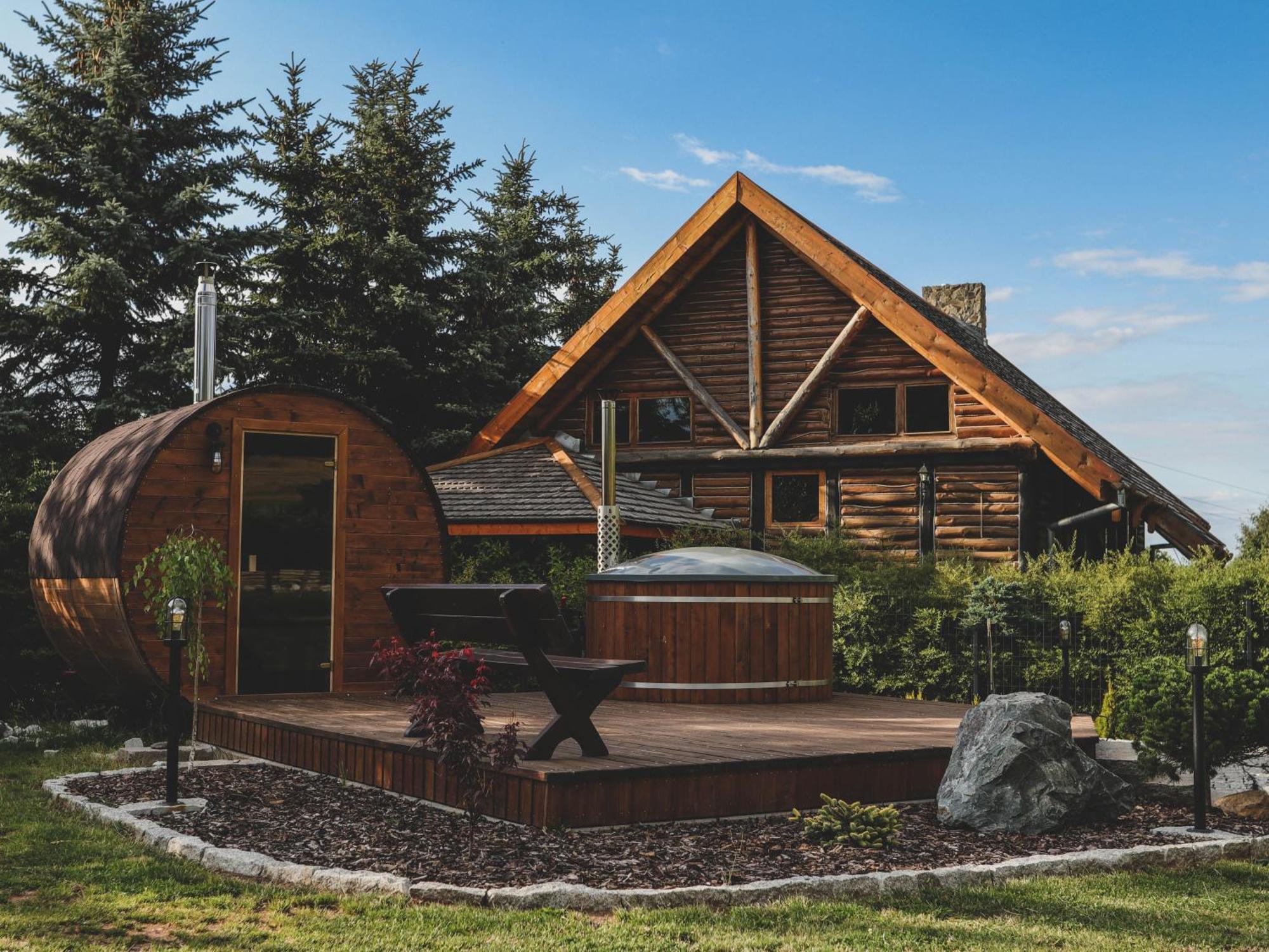 Karkonoska Drewniana Chata Kamienna Gora Exterior foto